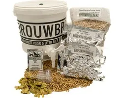 Bierbrouwpakket Stout – zelf bier brouwen startpakket - DIY