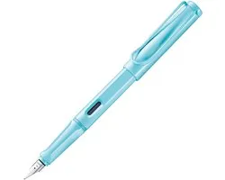 Stylo plume Lamy Safari Spring Special Edition Aqua Sky avec pointe Medium