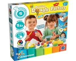 Science4you Dough Factory – DIY Klei Speelset – Creatieve Experimenteerdoos met Gereedschap & Educatieve Instructies – Vanaf 6 jaar