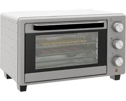 MMP® Stoomoven - Zilver - ‎46cm x 39cm x 29cm