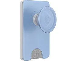PopSockets, PopWallet MagSafe Houder voor Smartphone met Geïntegreerde Kaarthouder, Blauw