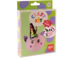 APLI Kids knutselset eenhoorn pompom - creatief speelgoed.