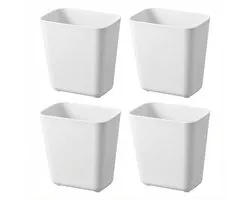 keukenkast organizer - Zelfklevende Wand Opberger - kastdeur organizer - Badkamer Organizer - Koelkast Opbergbox - Zonder Boren - 4 Stuks