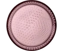 Iittala Oiva Toikka Tundra plat bord D15,4cm calluna rood