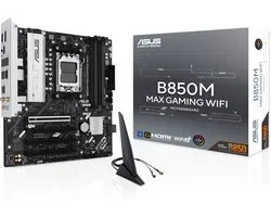 ASUS B850M MAX GAMING WIFI AMD B850 Socket AM5 micro ATX