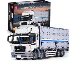 Mould King 13139 - Technic Vrachtwagen - Bakwagen - Met Afstandsbediening - RC App Control - Bouwpakket Volwassenen - 4128 bouwstenen