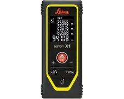 Leica DISTO X1 Laserafstandsmeter - 100m - 1.5mm - Bluetooth en NFC - Model 2026
