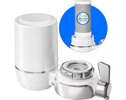 MMP® Waterfilter kraan - Waterfilter - Zilver - 18cm x 7cm x 21cm