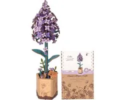 3D Houten Puzzel - Modelkits voor Volwassenen, Kunstbloemen voor Decoratie, Woonaccessoires, Cadeaus voor Vrouwen op Valentijnsdag