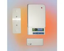 Récepteur HE Home Easy 12Volt 433.92Mhz adapté à 6 télécommandes max. adapté à l'ouvre-porte électrique Alimentation non incluse, adaptée à la maison intelligente et par exemple à l'assistance à Home en combinaison avec le Hub 433Mhz non inclus.