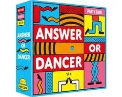 Koelkastpoezie gezelschapsspel Answer or dancer partyspel quiz.