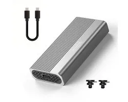 Zenwire - M280U4C - Boîtier SSD - M.2 NVME PCIe - USB-C 4.0 - Support de disque M2 - Thunderbolt 4 - 40 GB - 8 To - Plug & Play - Compatible Windows, Mac OS, Android, Linux - Clés M+B 2230 / 2242 / 2260 / 2280