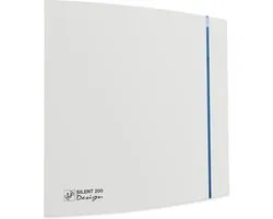 Soler & Palau Silent-200 Design Badkamer-/Toiletventilator - 230V AC - 16W - 175 m³/h - 35dB - IP45 - SILENT-200CZ