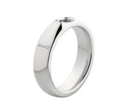 MelanO Vivid Ring - Zilverkleurig - Maat 58
