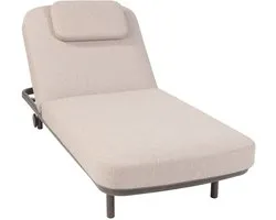 4 Seasons Milano sunbed terre with cushion and headrest