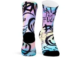 Pacific Socks Acid Color Sokken Zwart EU 42-45