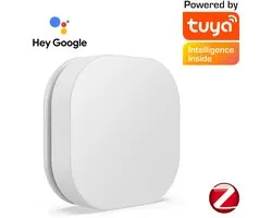 Moes scène switch IP55 | Zigbee | geschikt voor buiten | bedient alleen apparaat groepen, bijvoorbeeld lampen of stekkers | Werkt met Tuya Smart en SmartLife | Tuya Mini switch | 1 knop - 3 acties