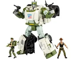 Transformers x GI de Hasbro Figurine articulée Joe Autobot Kup Triple T 23 cm