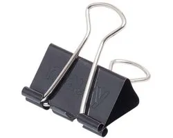 MAUL Foldback klemmen mauly® metaal metaal 12 stuks 32 mm zwart