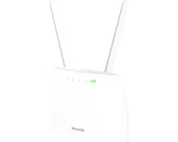Tenda N300 routeur sans fil Fast Ethernet Monobande (2,4 GHz) 4G Blanc