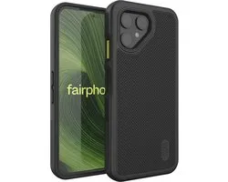 Tudia Fairphone 6/6+ Hoesje DualShield MergeGrip Zwart
