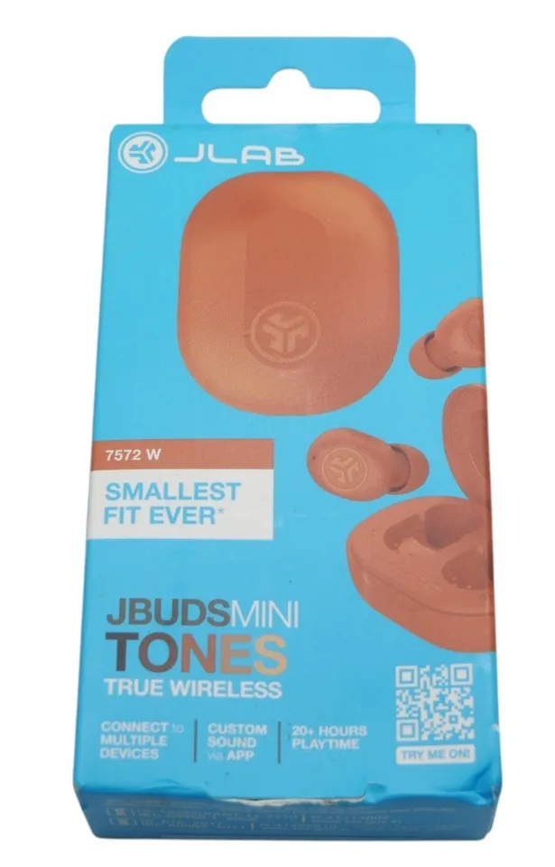 JLAB Jbuds Mini Tones True Wireless Earbuds - 7572 W Brand New