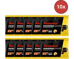Powerbar Energiegels | Powergel Shots | Orange 10x60 g