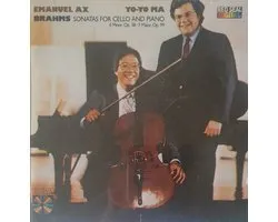 1-CD Brahms - Sonatas for Cello and Piano (1985) - Emanuel Ax (piano) / Yo-Yo Ma (cello)