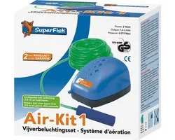 SuperFish Air Kit 1 - Vijver - Beluchting - Met luchtsteen en 7,5 m luchtslang