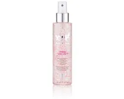 Yuup Pink Velvet Sérum Spray Restructurant 150 ml - à base d'eau thermale volcanique, d'acide hyaluronique et de kératine quaternisée et enrichi en microsphères végétales contenant de l'huile d'amande douce et de la vitamine E