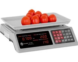 Controle weegschaal - 40 kg / 2 g - 33,7 x 23,1 cm - 6 LED - Steinberg Systems