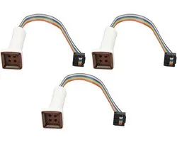 3Pcs Key Programmer Adapter Cable, Car Key Coding Tool Cables OBD2 Key Programmer Code Reader Adapter Cables For EWS - ShopVlot