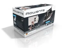 Rowenta DW8210D1 fer à repasser Fer à repasser à sec ou à vapeur Semelle Laser HD Microsteam 400 2800 W Noir, Rouge