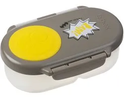 Boîte à goûter B.box | Batman® | 2 compartiments étanches | Idéal pour les tout-petits, déjeuners et Snacks pour les Enfants | Pour un fruit Heel | Sans BPA