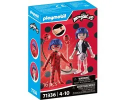 PLAYMOBIL Miraculous: Marinette & Ladybug - 71336
