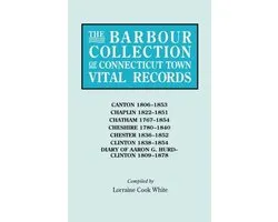 The Barbour Collection of Connecticut Town Vital Records. Volume 6