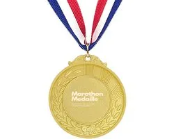 Akyol - 4 daagse medailles - marathon medailles gepersonaliseerd - medaille goudkleuring - Medaille - marathonloper - medailles voor kinderen - medailles kinderfeestje - medailles voor kinderen voetbal
