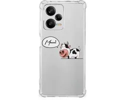 Xiaomi Redmi Note 12 Pro Plus Stevig Bumper Hoesje Cheeky Cow