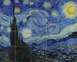 IXXI De Sterrennacht - Van Gogh, 100 x 80 cm