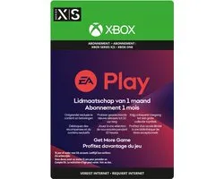 EA Play: 1 Maand Lidmaatschap - Xbox Series X + S & Xbox One Download