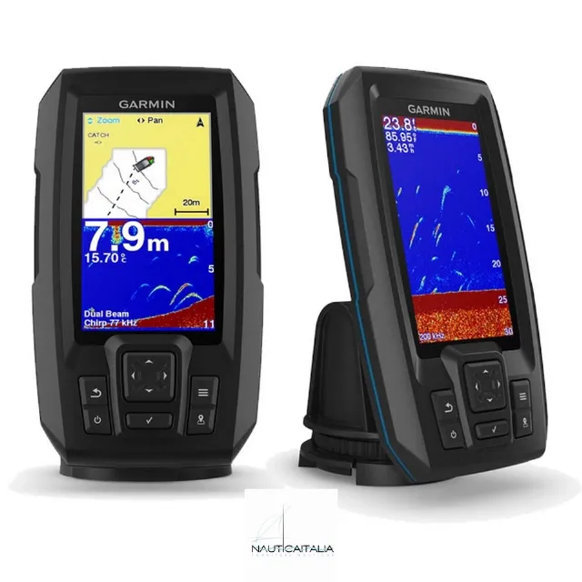 Garmin Striker Plus 4  - Ecoscandaglio GPS Con Trasduttore Chirp - 010-01870-01