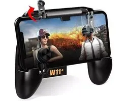 WiseGoods - Téléphone Controller - Déclencheurs - Joystick Mobile - Jeux - Mobile Gaming - Téléphone - PUBG - Gamepad Mobile - L1 R1 Shooter - Controller - IOS / Android