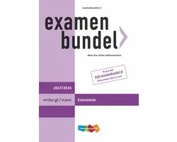 Examenbundel vmbo-gt/mavo Economie 2023/2024
