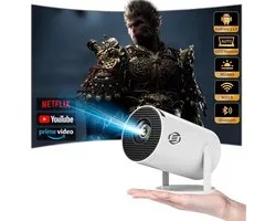 Mini Beamer – Draagbare Projector voor Thuis & Reizen – Compacte Mini Projector – Thuisbioscoop & Presentaties