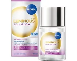 NIVEA Luminous630 Skin Glow Liquid Refiner - Exfoliant - Skincare - Leave-on Peeling - Alle Huitype - Anti-Pigment - 100ml