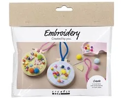 Creativ Company Mini DIY Set Embroidery Imagination 1 pack