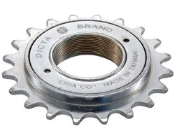 SunRace SPCS12 12v sluitring + kransjes 11-13-15T metallic