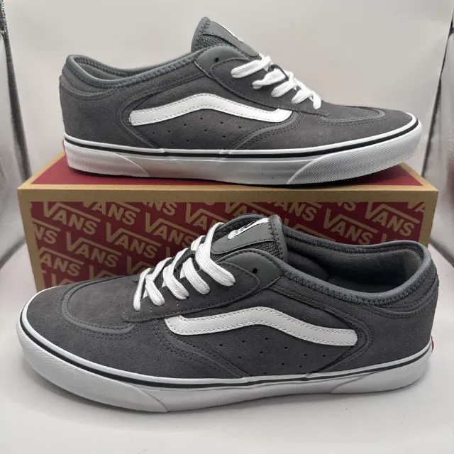 Vans Rowley Classic Pewter Size 11 Uk Mens New In Box