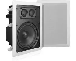 Wandluidsprekers - Inbouw speakers - Home audio - Bidirectioneel geluid - 65 inch woofer - Zwart