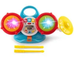 Chicco Mijn Eerste Drumstel - Muzikaal Speelgoed met Licht en Geluid (1-4 Jaar)